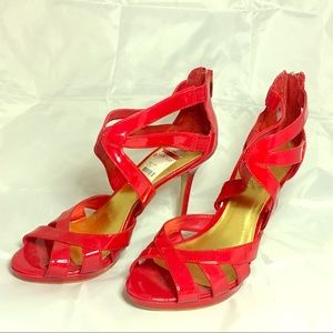 Red Marc Fisher Pumps